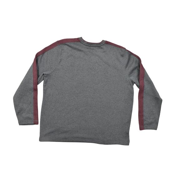 Eddie Bauer Gray Pullover Sweater 2XL Polyester Men Super Soft - Picture 2 of 8